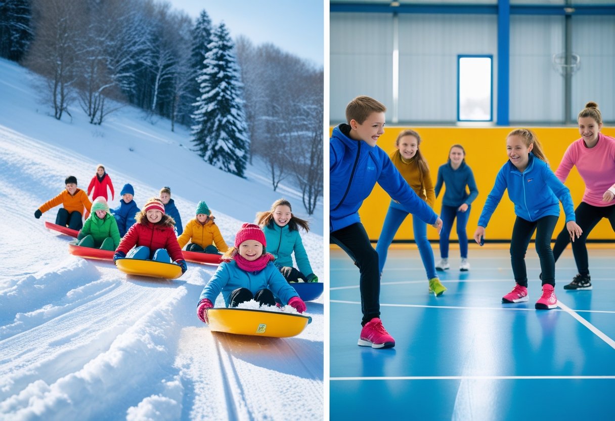 Sjov og motion fra kælkebakken til håndboldbanen